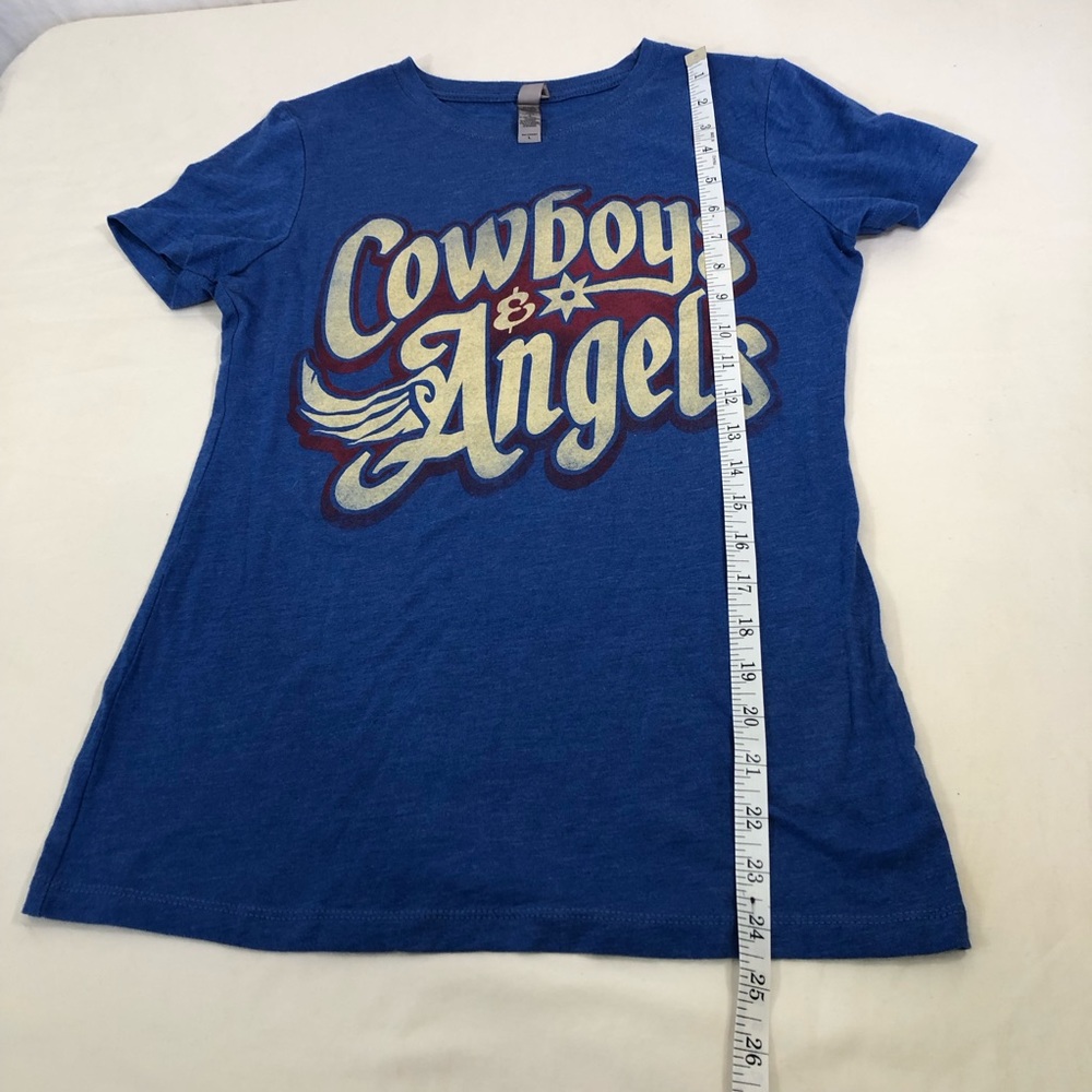 Cowboys and Angels Graphic Tee Sz L Dustin Lynch - Picture 6 of 6
